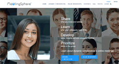 Desktop Screenshot of meetingsphere.com