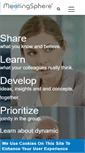 Mobile Screenshot of meetingsphere.com